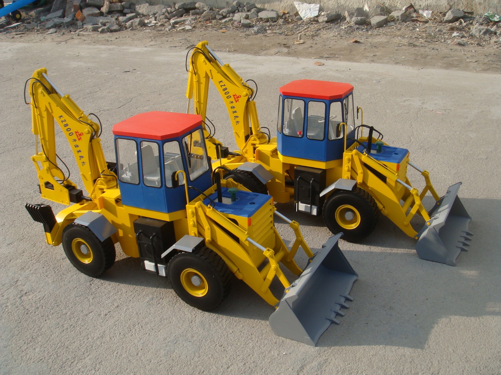 同德县车辆模型