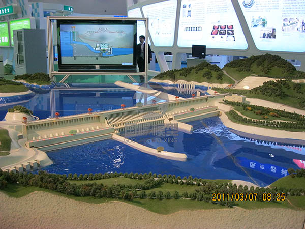 同德县工业模型