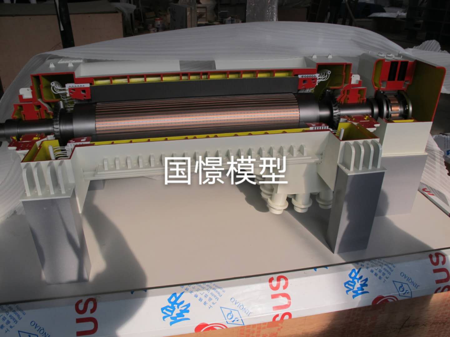 同德县机械模型