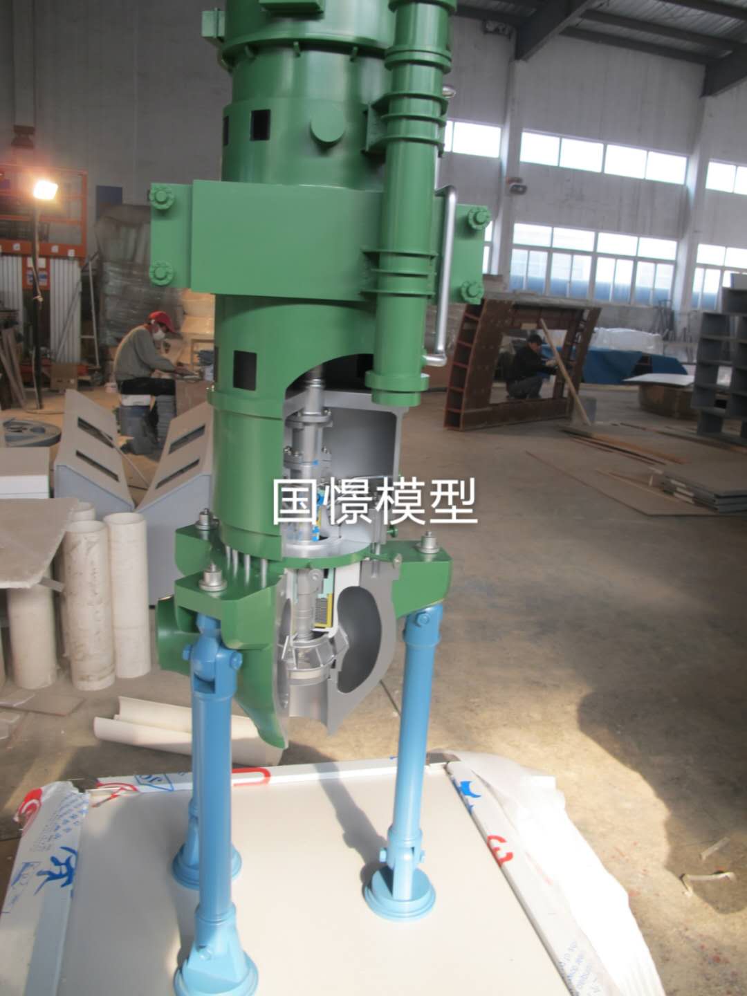 同德县机械模型