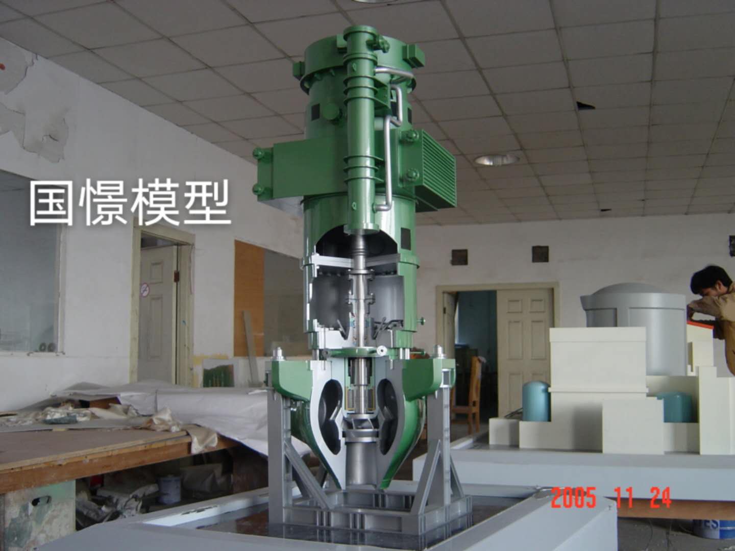 同德县机械模型