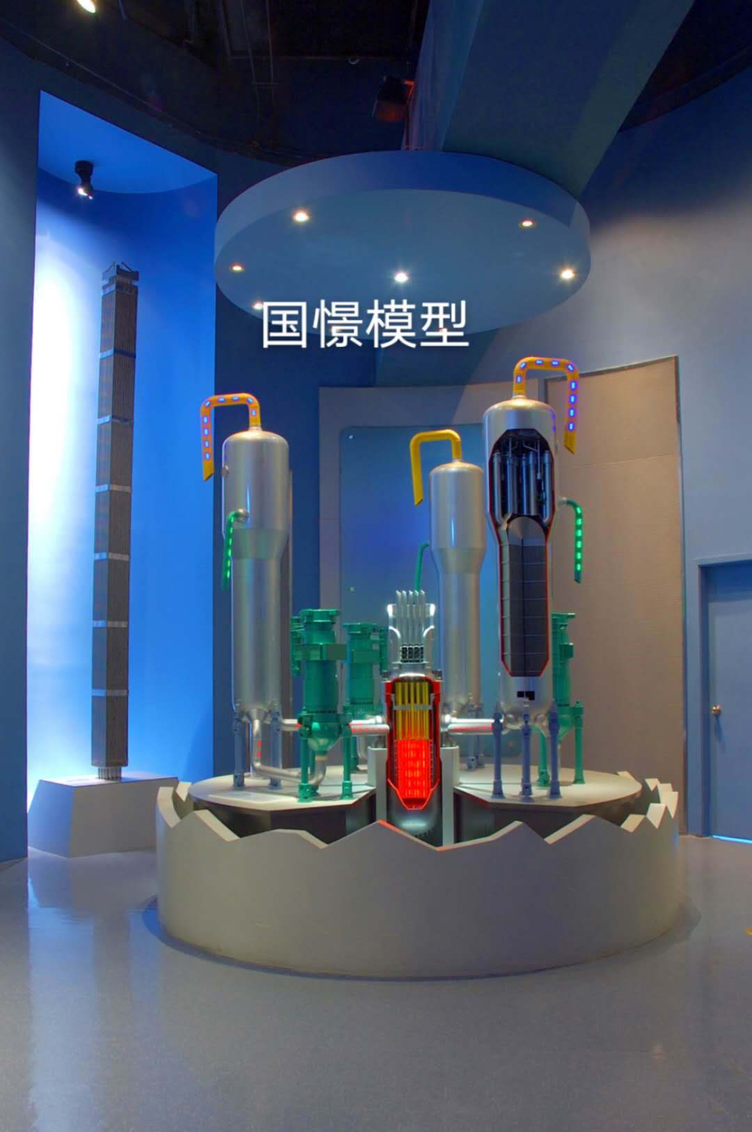 同德县机械模型