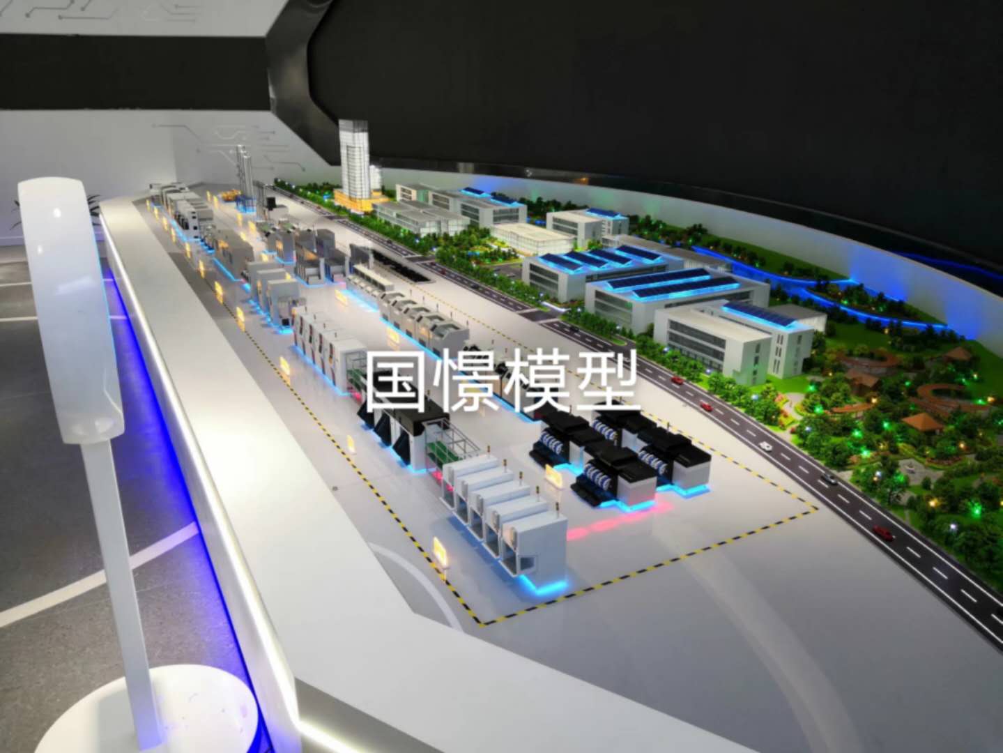 同德县建筑模型