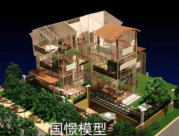 同德县建筑模型
