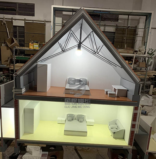 同德县建筑模型