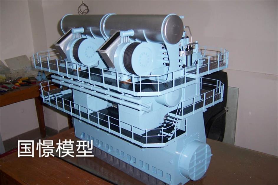 同德县飞机发动机模型