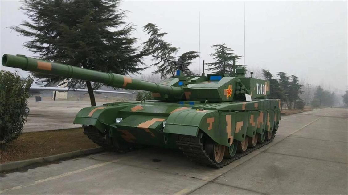 同德县坦克模型