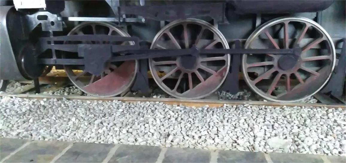 同德县蒸汽火车模型